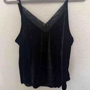 Kendall +Kylie Velvet Tank Top